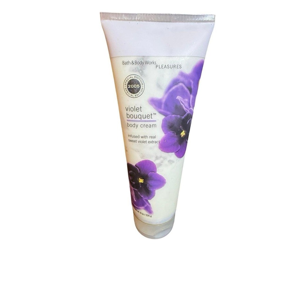 Bath and Body Works Violet Bouquet Body Cream Retired Rare Special Edition 2005